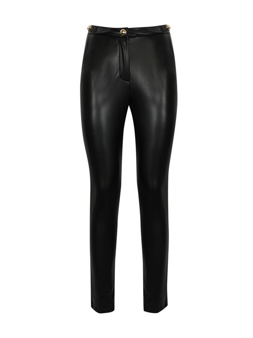 Pantalone in ecopelle nero NO SECRETS | 243NS243LIQUIRIZIA